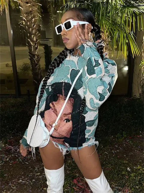 Streetwear-Oberteile Sweatshirt