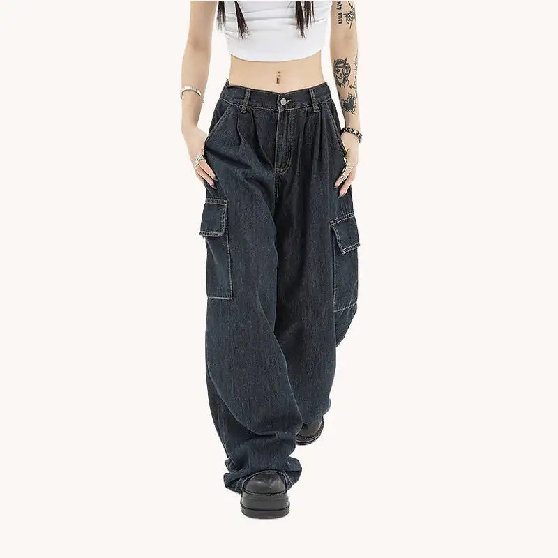 Baggy-Cargo-Jeans