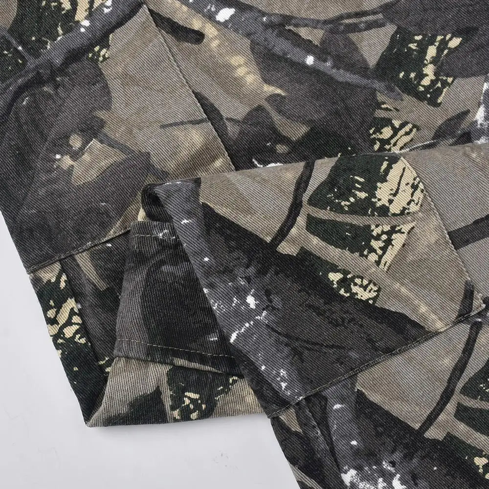 Camouflage-Cargohose