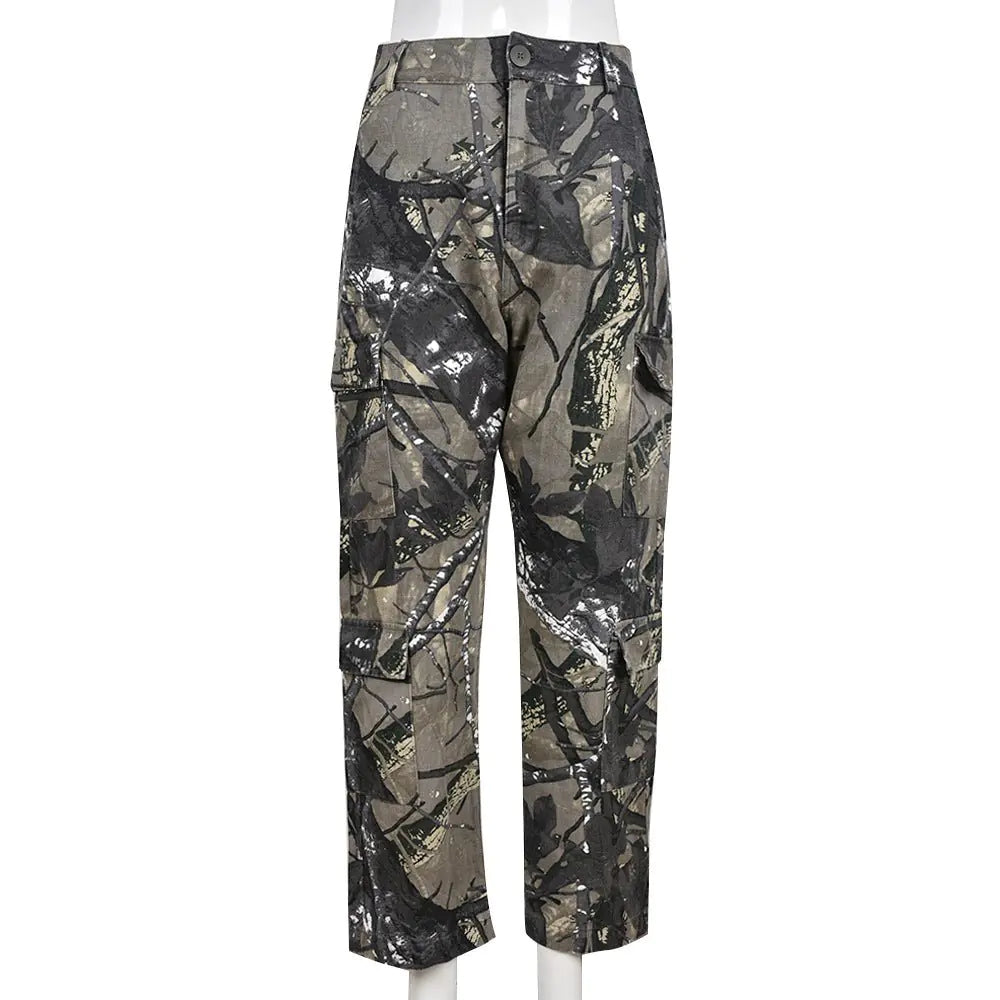Camouflage-Cargohose