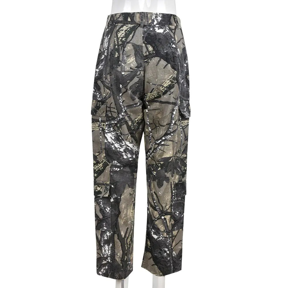 Camouflage-Cargohose
