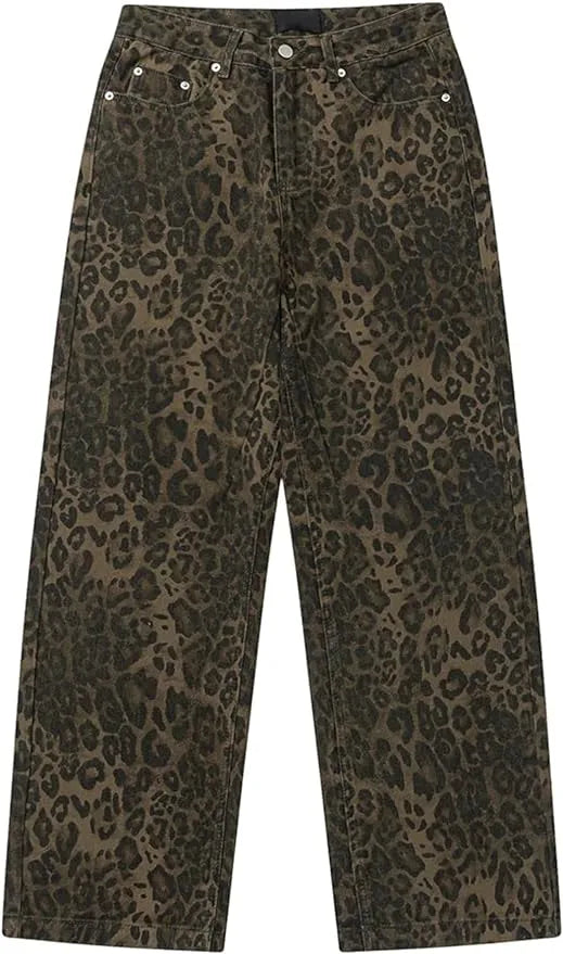 August Leopardenjeans