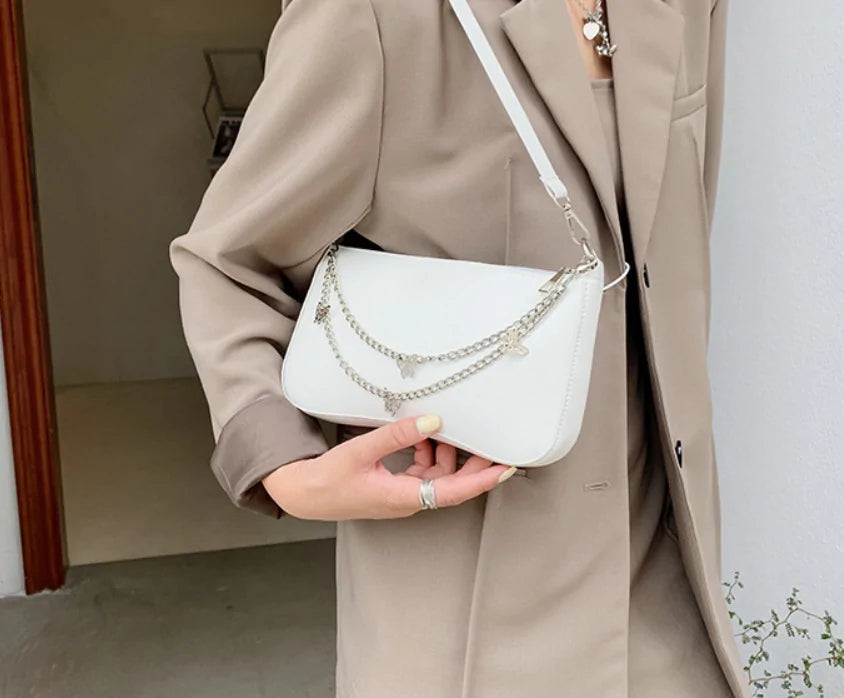 Damen Vintage Mini Geldbörse Handtasche
