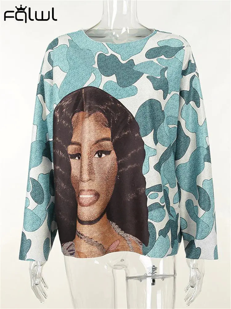 Streetwear-Oberteile Sweatshirt