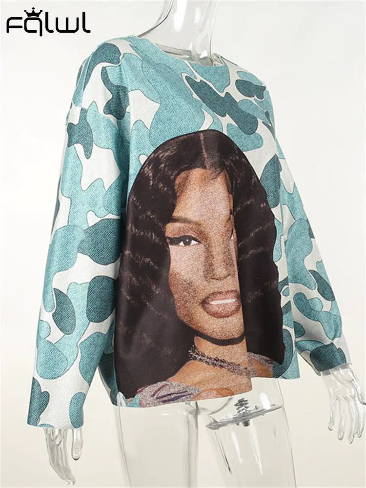 Streetwear-Oberteile Sweatshirt