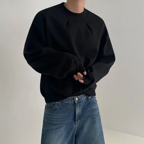 Sudaderas con capucha para hombre de estilo urbano coreano